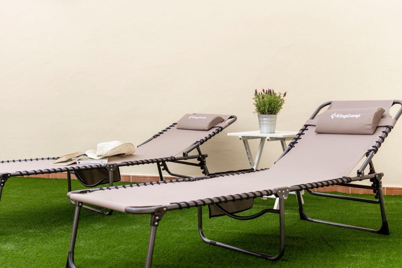 Atico Con Terraza-Solarium Y Piscina 4-6 Personas Wifi A/C Lägenhet Roda Exteriör bild